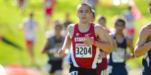 Luke Lefebure, despite dealing with a nagging injury over the course of the winter, has been one of Stanford’s most consistent performers. The four-time All-American will be running the 800-leg on the distance medley relay at NCAA Indoor Championships in Fayetteville, Arkansas. (RICHARD C. ERSTED/isiphoto.com)