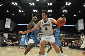 Senior center Stefan Nastic (above) may only have one game left in a Stanford jersey, but he will leave behind an both an excellent season and career, quite literally, big shoes to fill. RAHIM ULLAH/The Stanford Daily.