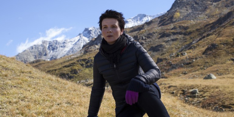 Juliette Binoche as Maria Enders in "Clouds of Sils Maria." Courtesy of IFC Films.