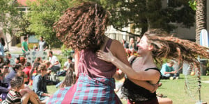 Earthfest was also a celebration of Earth Day. (ARANV MARIWALA/The Stanford Daily)