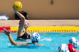 Freshman Jordan Raney (above) earned MPSF honors as Newcomer of the Week after she contributed 4 goals over Stanford's last two games, including a hat trick against Bakersfield.(ROGER CHEN/The Stanford Daily)