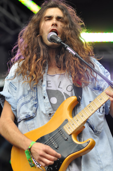 Brian DeMert on guitar. RAHIM ULLAH/The Stanford Daily