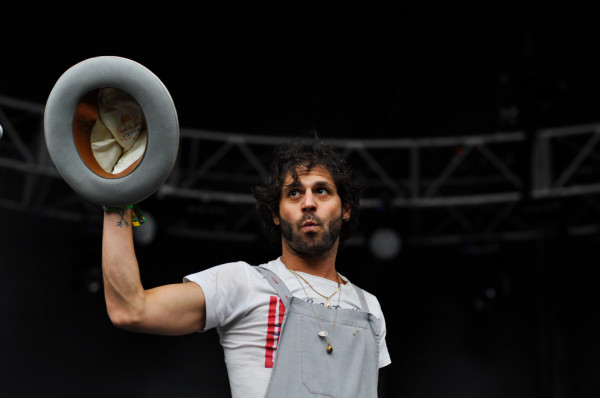 Langhorne Slim and his Stetson hat. RAHIM ULLAH/The Stanford Daily