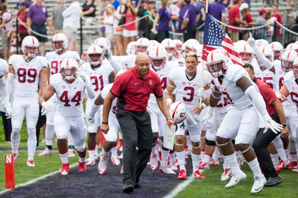 September 5, 2015, Evanston, IL:  Stanford Cardinal vs Northwestern Wildcats at Ryan Field.  Northwestern defeated Stanford 16-6.