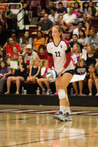 Stanford W. VBall defeats Oregon State 3-0 on Oct 4, 2014