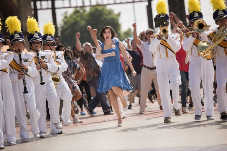 Rachel Bloom in "Crazy Ex-Girlfriend." (Courtesy of Eddy Chen, The CW)