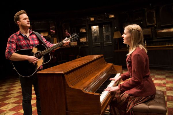 Stuart Ward and Dani de Waal from the touring company of "Once." Photo Courtesy of Joan Marcus.