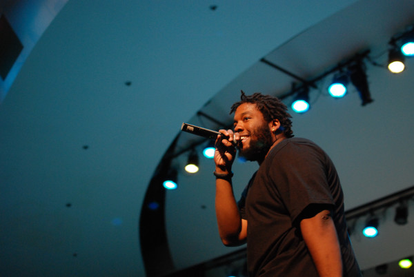 Eli Arbor performing at Blackfest last spring. (RAHIM ULLAH/The Stanford Daily)