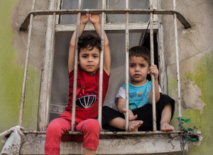 Syrian refugees in Istanbul, 2015. (Courtesy of Udit Goyal)