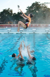 Synchronized Swimming. Courtesy of Emma Coleman