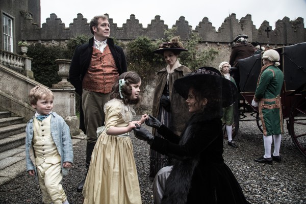 Kate Beckinsale (kneeling) in Whit Stillman's LOVE & FRIENDSHIP. (Photo: Bernard Walsh, Amazon Studios and Roadside Attractions)