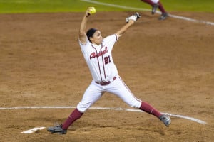 Stanford, CA, February 18, 2015.Stanford Women's Softball vs.UC Davis. Stanford won 4-3.