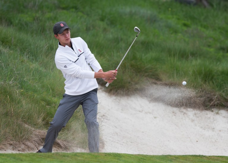 Junior Maverick McNealy (above) will lead the Cardinal's five-man lineup into the NCAA Tucson Regional as Stanford seeks its third straight qualification for the NCAA Championships. (CASEY VALENTINE/stanfordphoto.com)