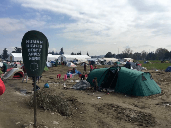 Idomeni (Emma Mathers/The Stanford Daily)