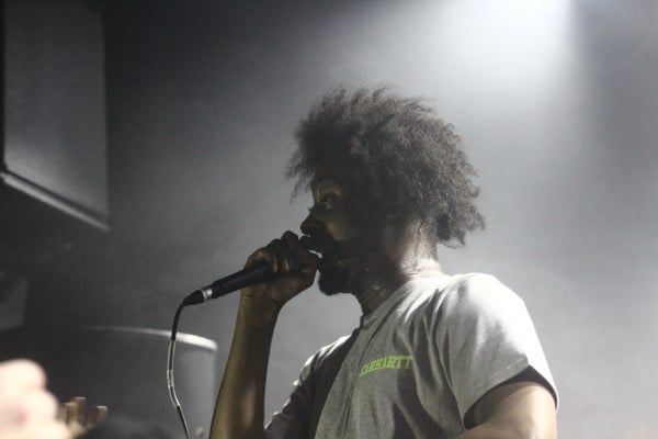 Danny Brown captivates crowd with his visceral verses. (Wikimedia Commons, Coup d'Oreille)