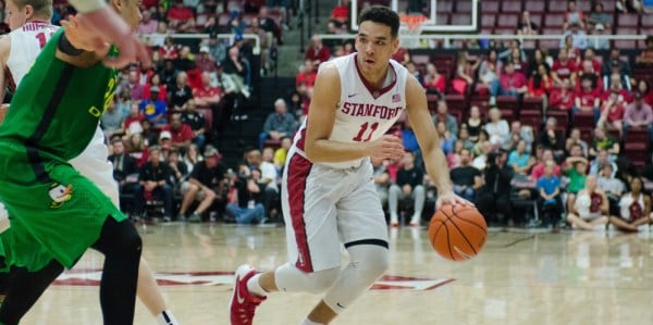 Junior Dorian Pickens put up 23 points against Cal on Friday night, including nine points in the second half as Stanford managed to pull away from the Bears. (SANTOSH MURUGAN/The Stanford Daily)