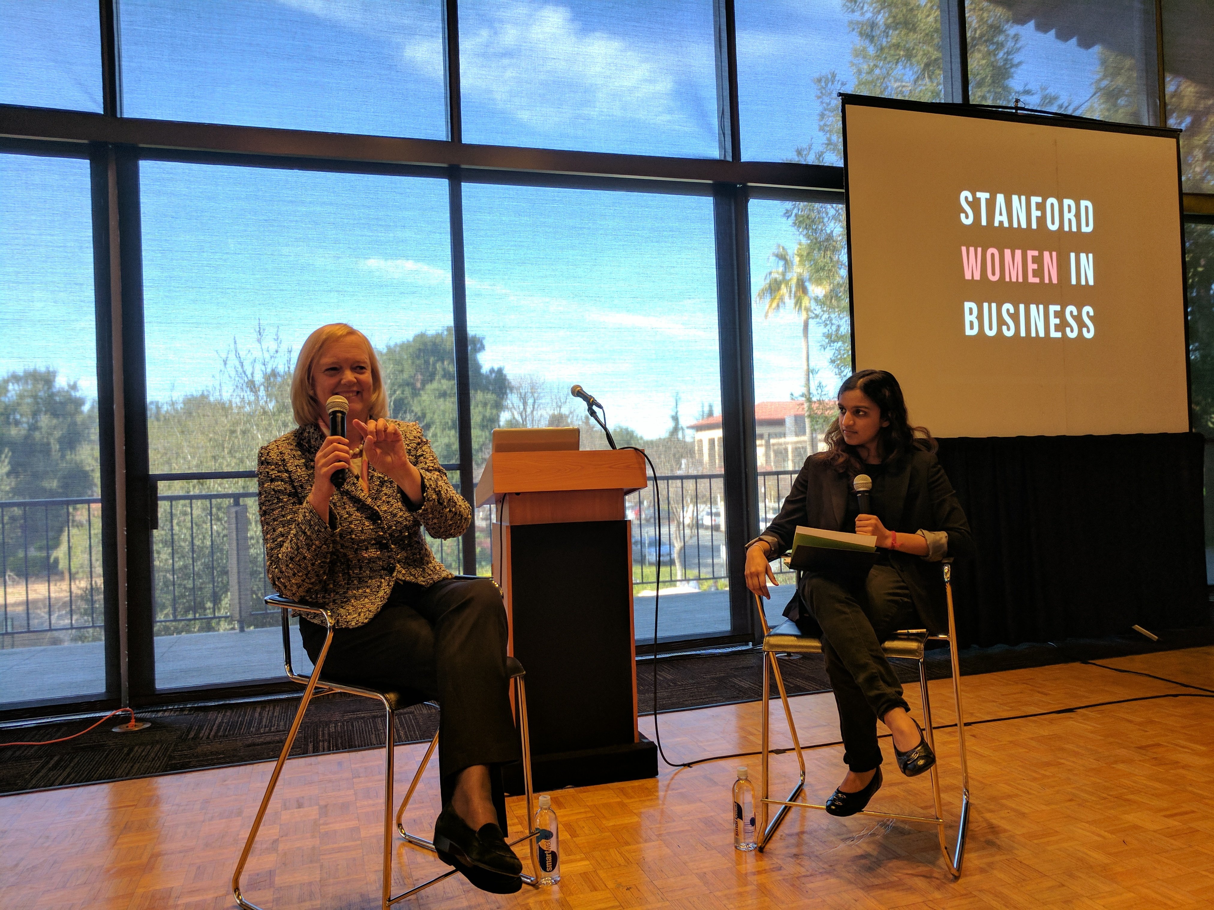 Meg Whitman speaks at SWIB speaker series