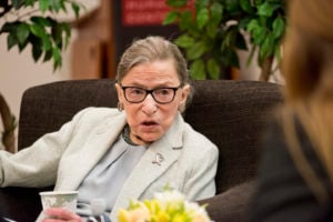 Ruth Bader Ginsburg is optimistic on equality: "Will it happen? Yes. inevitably."