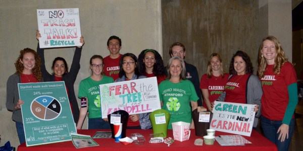 (Courtesy of Sophia Christel)

Stanford is participating this month in RecycleMania, a nationwide initiative promoting waste reduction at college campuses.