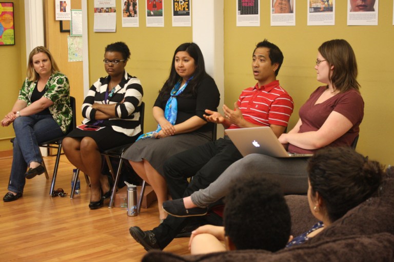 Symposium on Sexual Assault at the Women's Community Center (ALISA ROYER/The Stanford Daily)