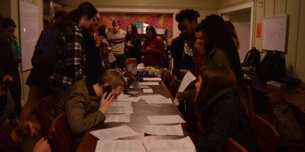 Columbae's "Resist Trump Action Party" is just one of a host of new student efforts to facilitate political engagement on campus post-election (EMMA FIANDER/The Stanford Daily).