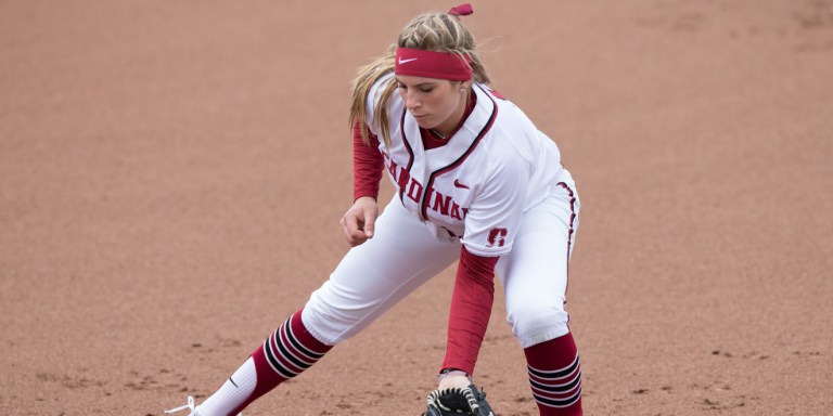 Freshman pitcher Nikki Bauer has proven an important asset to the Stanford sqaud. So far, the freshman has recorded a 0.88 earned run average (ERA). She will be put to the test this weekend in a five-game tournament at the Mary Nutter Classic. (MIKE RASAY/isiphotos.com)