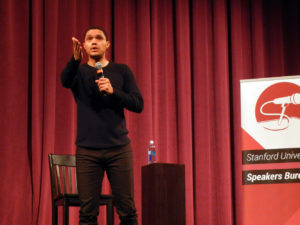 Trevor Noah skewers American culture, politics at packed event