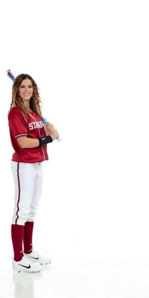 Freshman Alyssa Horecko led the Cardinal offensively to a bounce back victory against the University of Connecticut Sunday in the Stanford Easton Class, going 3-3 at the plate and scoring a run. (BOB DREBIN/isiphotos.com)