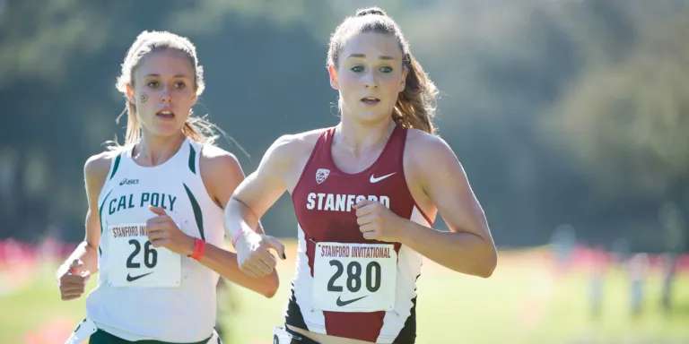 Junior Elise Cranny almost completed a miraculous comeback as anchor in the women's distance medley race before being edged on the last step by Colorado. Cranny's performance at the NCAA tournament earned her seventh All-American honor. (JOHN TODD/isiphotos.com)