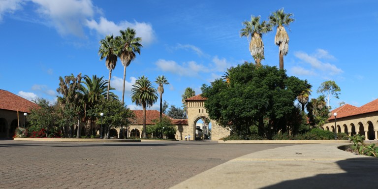 Main Quad scenic, stock photo