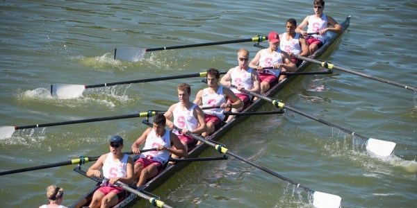 No. 11 Stanford men's rowing fell at the hands of No. 2 Washington Huskies in the Stanford invitational at Redwood shores, but the team managed to win against Hobart and Oregon State in the two-day regatta. (JOHN TODD/isiphotos.com)