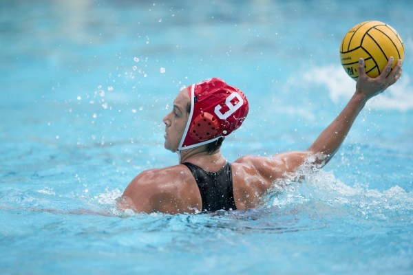 Senior Maggie Steffens capped off her illustrious career with the title-winning goal for Stanford against UCLA. (LYNDSAY RADNEDGE/isiphotos.com)