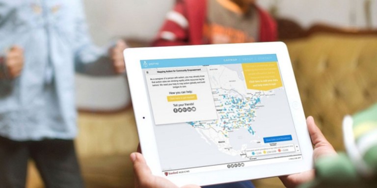 GapMap, a new tool developed by Stanford School of Medicine researchers, aims to fill gaps in autism diagnosis and services (Courtesy of Stanford School of Medicine News).