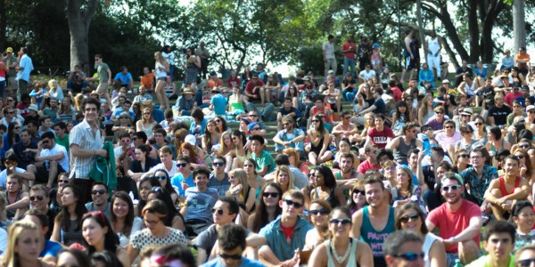 Field tickets are now sold out for the Frost Music & Arts Festival (SAMRA ADENI/The Stanford Daily).