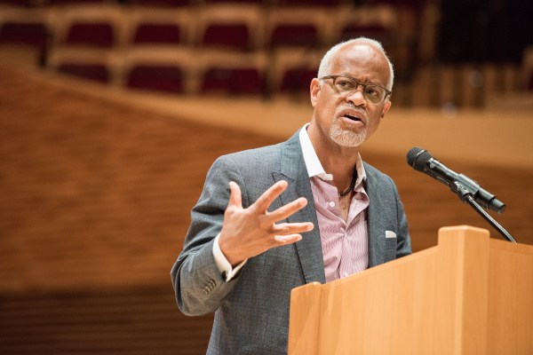 Harry Elam Jr is now the 16th president of Occidental College. (Photo: L.A. CICERO/Stanford News Service)