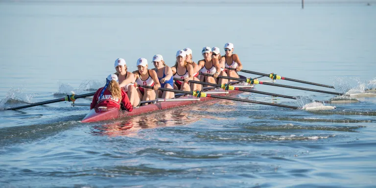 Stanford's women's eight hope to build on their placing at the Pac-12 Championships from last year, where the women's team placed second as a team and exceeded expectations. (DAVID BERNAL/isiphotos.com)