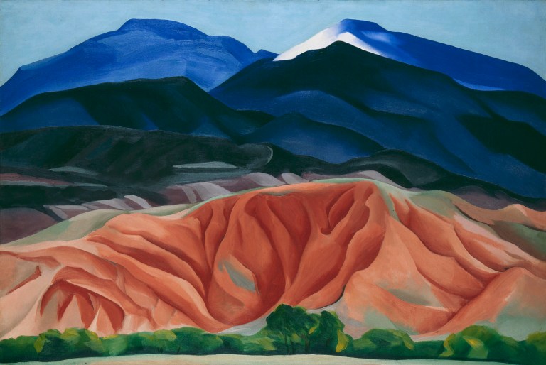 Georgia O'Keeffe's 'Black Mesa Landscape, New Mexico' at the Art Gallery of Ontario (Courtesy of the Art Gallery of Ontario).