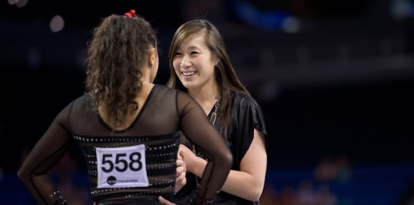 After two seasons as head coach of the Arizona Wildcats, Tabitha Yim will return to Stanford as the new head coach of women's gymnastics. (ROB ERICSON/isiphotos.com)