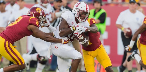 Stanford has shown glimmers of hope with players like Bryce Love, but the team must find consistency to truly be great. (DAVID BERNAL/isiphotos.com)