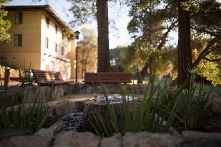 Stanford received backlash last year for initially refusing to include Chanel Miller's chosen quote on the plaque (Photo: Chris Delgado/The Stanford Daily).