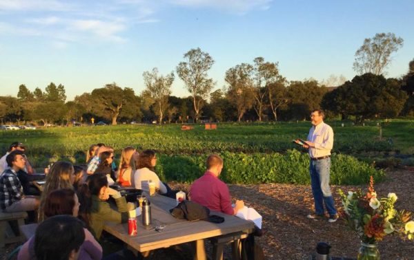 Under smoky skies, community members share 'Rooted Words' on the Farm