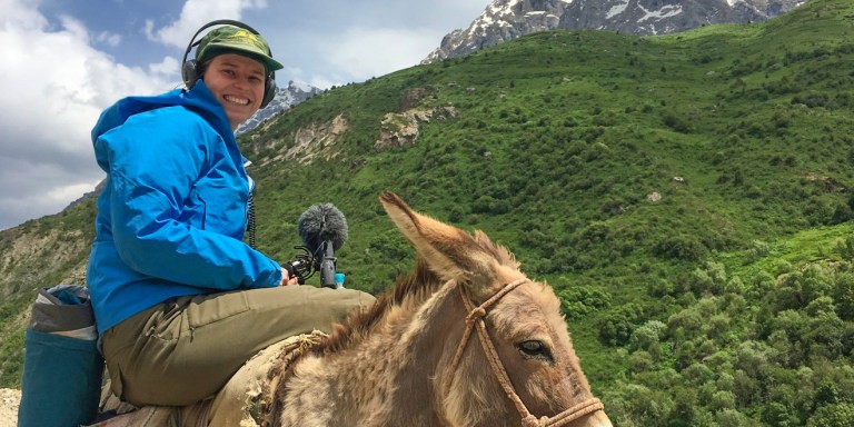 Nicole Bennett-Fite in Tajikistan (Courtesy of Nicole Bennett-Fite).