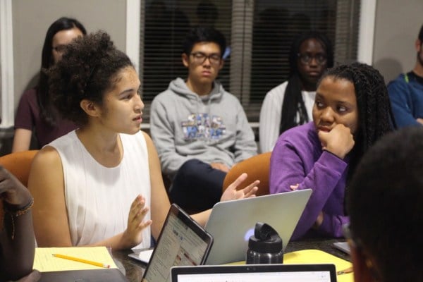 Senate meeting (FEBE GABRIELA MARTINEZ/The Stanford Daily).