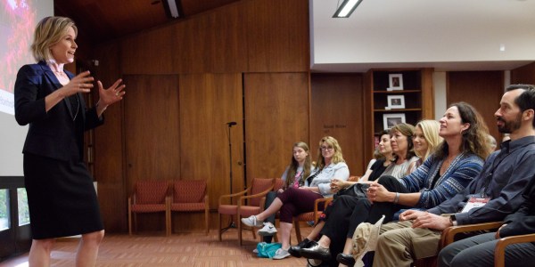 Caroline Winterer is the director of the Stanford Humanities Center (Courtesy of Stanford News).