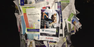 White supremacist group leaves posters around campus