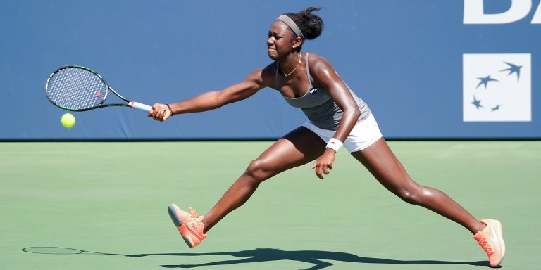 Junior Melissa Lord, ranked 7th in the nation, will be comfortable on Thursday as Stanford hosts the ITA Northwest Regional Championships.(MIKE KHEIR/The Stanford Daily)