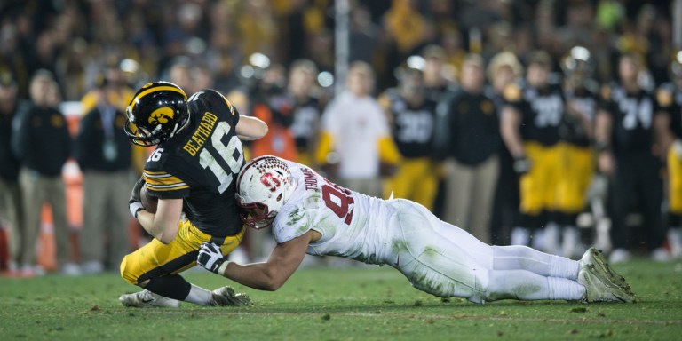 So. defensive end/defensive tackle Solomon Thomas (90)