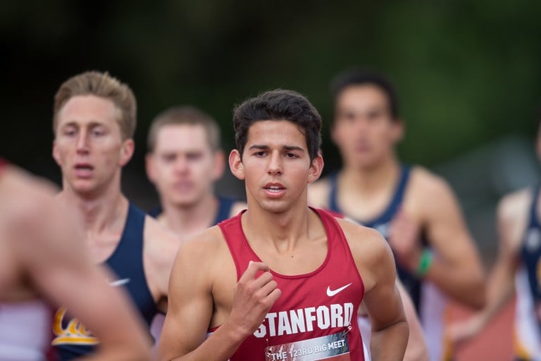 Junior Grant Fisher led the men’s team with a fifth place finish, clocking in a time of 29:12 for the 10k course. Fisher’s performance earned him his third consecutive All-American honors, which is given to the top 40 finishers in the race. (CASEY VALENTINE/isiphotos.com)