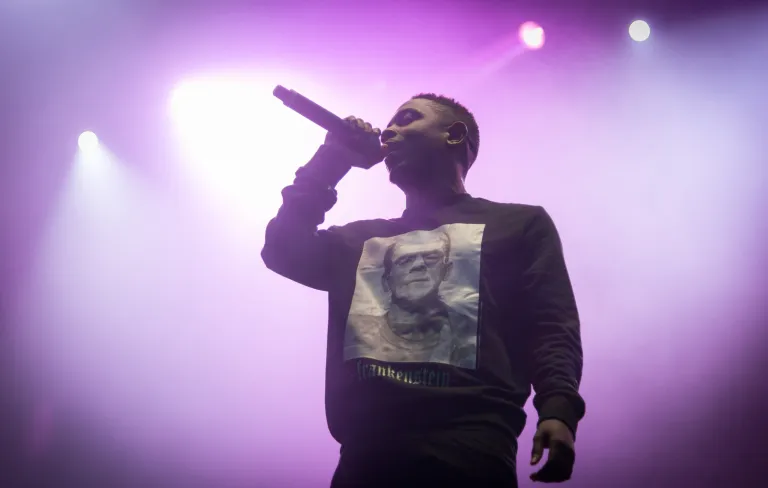 Kendrick Lamar performs at Øyafestivalen 2013.