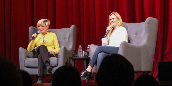 Samantha Bee hosted by Stanford Live (APARNA VERMA/The Stanford Daily).